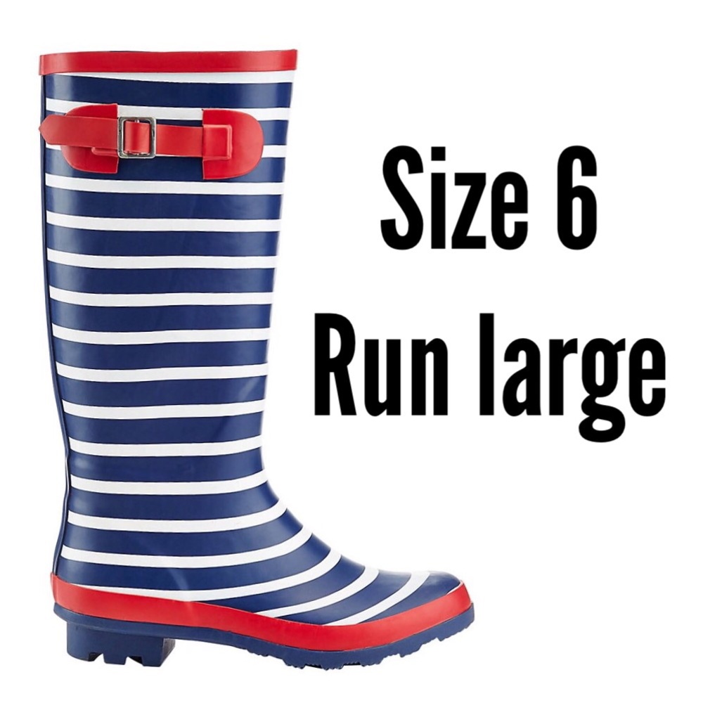NEW 6 - HENRY FERRERA Rain Boots Garden Boots